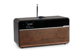 Ruark Audio R2 Mk4 Smart Music System - Espresso Lacquer with Walnut Grille