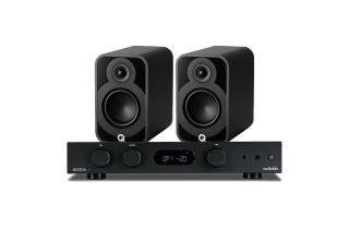 Audiolab 6000A Amplifier with Q Acoustics Q 5010 Bookshelf Speakers
