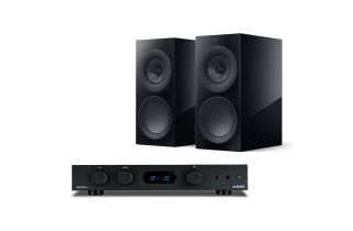 Audiolab 6000A Amplifier with KEF R5 Meta Floorstanding Speakers