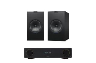 Arcam Radia A15 Integrated Amplifier with KEF Q350 Bookshelf Speakers