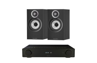 Arcam Radia A5 Integrated Amplifier with Bowers & Wilkins 607 S3 Standmount Speakers