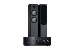 Yamaha A-S301 Integrated Amplifier with Monitor Audio Bronze 200 Speakers (6th Gen)