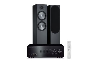 Yamaha A-S701 Integrated Amplifier with Monitor Audio Bronze 500 Speakers (6th Gen)