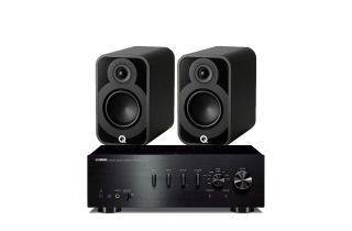 Yamaha A-S701 Integrated Amplifier with Q Acoustics 5010 Bookshelf Speakers