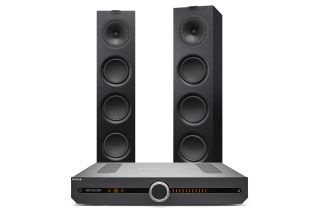 Roksan Attessa Streaming Amplifier with KEF Q750 Floorstanding Speakers