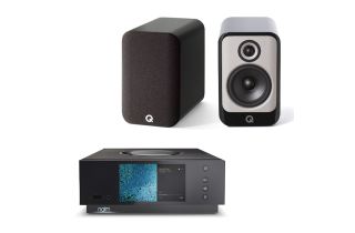 Naim Atom HDMI with Q Acoustics Concept 30 Standmount Speakers