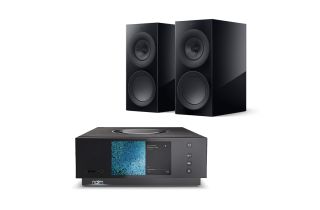 Naim Atom HDMI with KEF R3 Meta Bookshelf Speakers