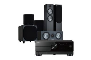 Yamaha RX-A2A AV Receiver with Monitor Audio Bronze 500 AV Speaker Pack