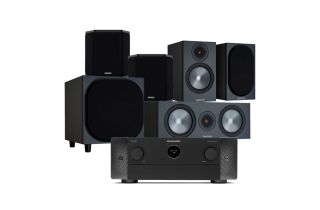 Marantz CINEMA 50 9.4 Channel AV Receiver with Monitor Audio Bronze 50 AV Speaker Pack