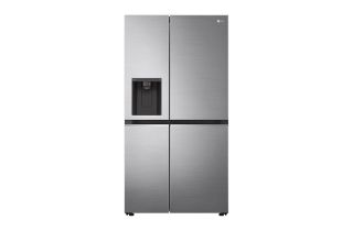 LG GSLV70PZTF Water & Ice Dispenser 635L American Fridge Freezer - Shiny Steel