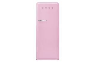 Smeg FAB28RPK5 60cm 50s Style Right Hand Hinge Fridge with Icebox - Pink