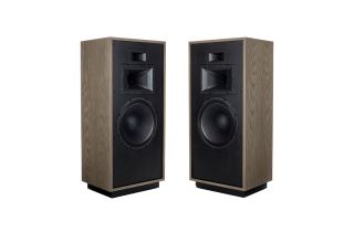 Nearly New - Klipsch Heritage Forte IV Floorstanding Speakers - Distressed Oak
