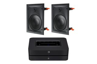 Bluesound Powernode with JBL B-6IW In-Wall Speakers