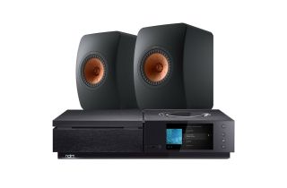 Naim Uniti Star All-In-One Player with KEF LS50 Meta Standmount Loudspeakers