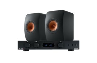Audiolab 6000A Amplifier with KEF LS50 Meta Standmount Loudspeakers