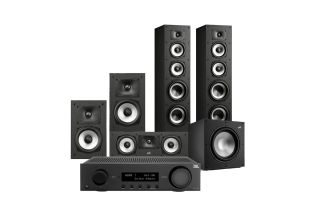 JBL MA710 7.1 8K AV Receiver with Polk Monitor XT70AV 5.1 Cinema Pack