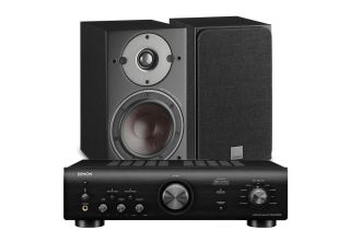 Denon PMA-600NE Integrated Amplifier with Dali Oberon 1 Bookshelf Speakers