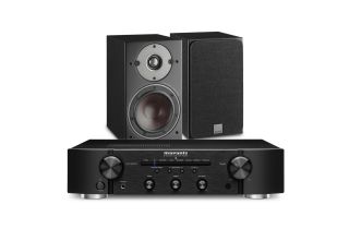 Marantz PM6007 Integrated Amplifier with Dali Oberon 1 Bookshelf Speakers