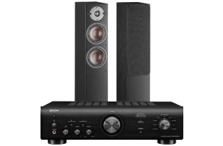 Denon PMA-600NE Integrated Amplifier with Dali Oberon 5 Floorstanding Speakers