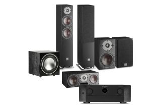 Marantz CINEMA 50 9.4 Channel AV Receiver with Dali Oberon 5 AV Speaker System