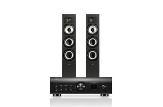 Denon PMA-1700NE Integrated Amplifier with Polk Monitor XT60 Floor-Standing Loudspeakers