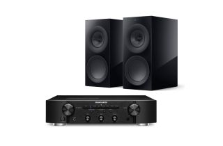 Marantz PM6007 Integrated Amplifier with KEF R3 Meta Bookshelf Speakers