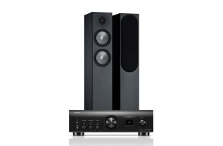 Denon PMA-1700NE Integrated Amplifier with Monitor Audio Bronze 200 Speakers (6th Gen)