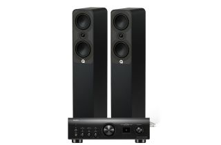 Denon PMA-1700NE Integrated Amplifier with Q Acoustics Q 5040 Floorstanding Speakers