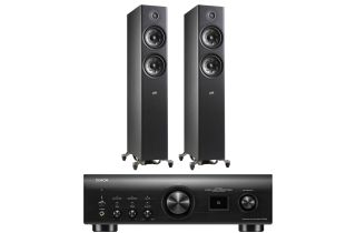Denon PMA-1700NE Integrated Amplifier with Polk Reserve R600 Floorstanding Speakers