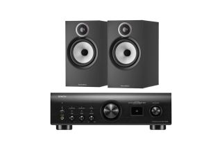 Denon PMA-1700NE Integrated Amplifier with Bowers & Wilkins 606 S3 Standmount Speakers