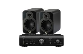 Denon PMA-600NE Integrated Amplifier with Q Acoustics 5020 Bookshelf Speakers