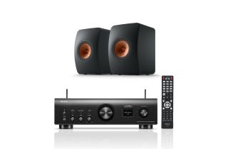 Denon PMA-900HNE Integrated Network Amplifier with KEF LS50 Meta Standmount Loudspeakers