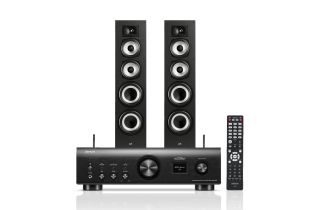 Denon PMA-900HNE Integrated Network Amplifier with Polk Monitor XT70 Floor-Standing Loudspeakers