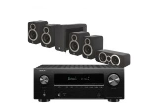 Denon AVR-X2800H AV Receiver with Q Acoustics 3010i Cinema Pack