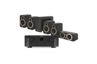 Marantz Cinema 60 DAB AV Receiver with Q Acoustics 3010i Cinema Pack