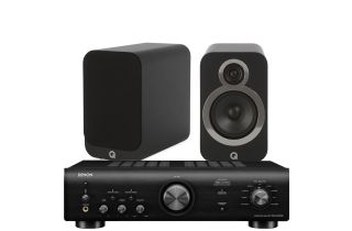 Denon PMA-600NE Integrated Amplifier with Q Acoustics 3020i Bookshelf Speakers