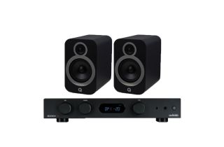Audiolab 6000A Amplifier with Q Acoustics 3030i Bookshelf Speakers
