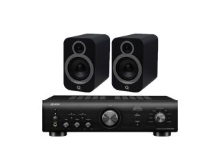 Denon PMA-600NE Integrated Amplifier with Q Acoustics 3030i Bookshelf Speakers