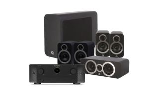 Marantz CINEMA 50 9.4 Channel AV Receiver with Q Acoustics 3030i Cinema Pack