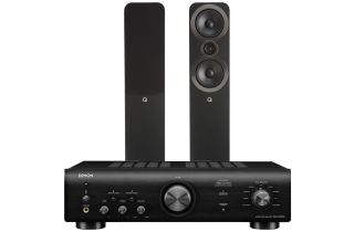 Denon PMA-600NE Integrated Amplifier with Q Acoustics 3050i Floorstanding Speakers