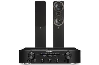Marantz PM6007 Integrated Amplifier with Q Acoustics 3050i Floorstanding Speakers