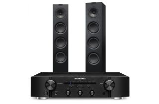 Marantz PM6007 Integrated Amplifier with KEF Q550 Floorstanding Speakers
