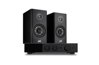 Audiolab 9000A Integrated Amplifier with Polk Reserve R200 Bookshelf Speakers