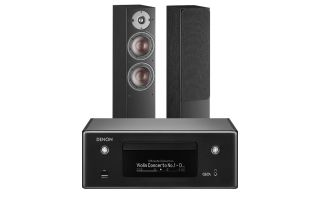 Denon CEOL RCD-N10 Hi-Fi Network CD Receiver with Dali Oberon 5 Floorstanding Speaker