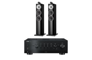 Yamaha R-N800A Network Receiver with Bowers & Wilkins 703 S3 Floorstanding Speakers