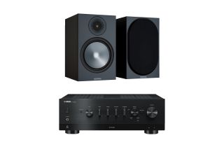 Yamaha R-N800A Network Receiver with Monitor Audio Bronze 100 Speakers (6th Gen)