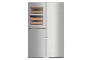 Liebherr SBSes 8496 PremiumPlus BioFresh NoFrost Fridge-Freezer - Stainless steel