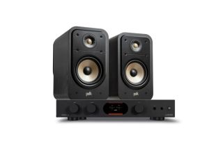 Audiolab 7000A Integrated Amplifier with Polk Signature Elite ES20 Bookshelf Speakers