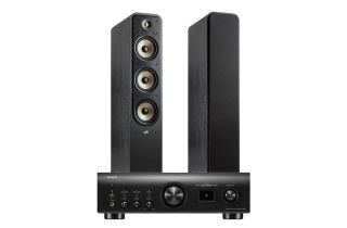 Denon PMA-1700NE Integrated Amplifier with Polk Signature Elite ES60 Floorstanding Speakers