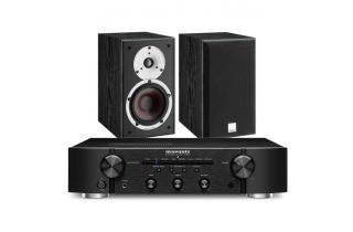 Marantz PM6007 Integrated Amplifier with Dali Spektor 2 Bookshelf Speakers